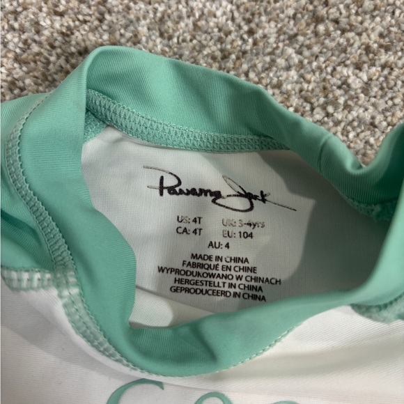 Panama Jack 4T Rashguard Swim Shorts Fedora Toddler Boy Set Swim Beach - Picture 3 of 6